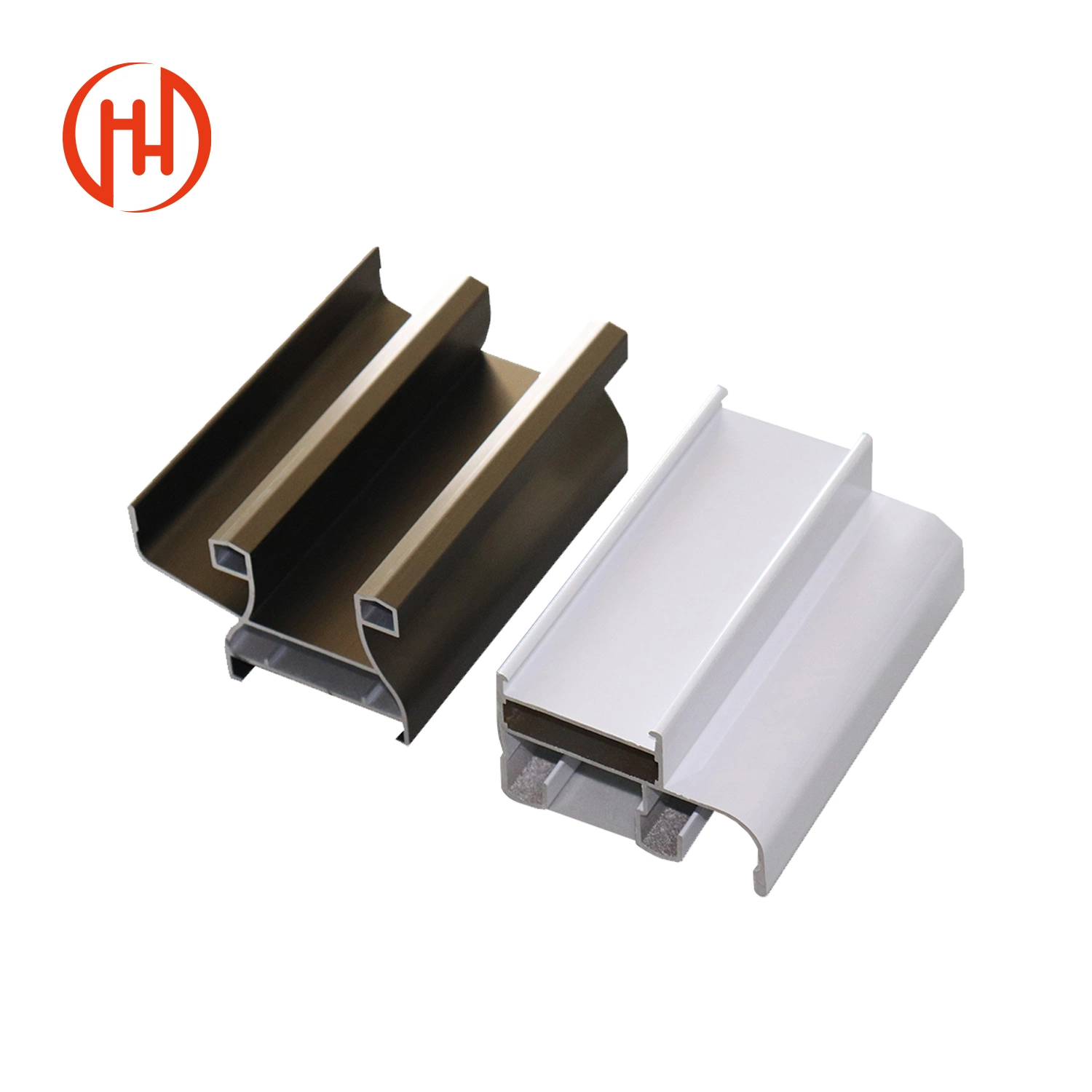 Vidrio Doble acristalamiento de metal de muro cortina unitario Extrusión de Aluminio Perfil de muros cortina Accesorios del sistema de precio por m2