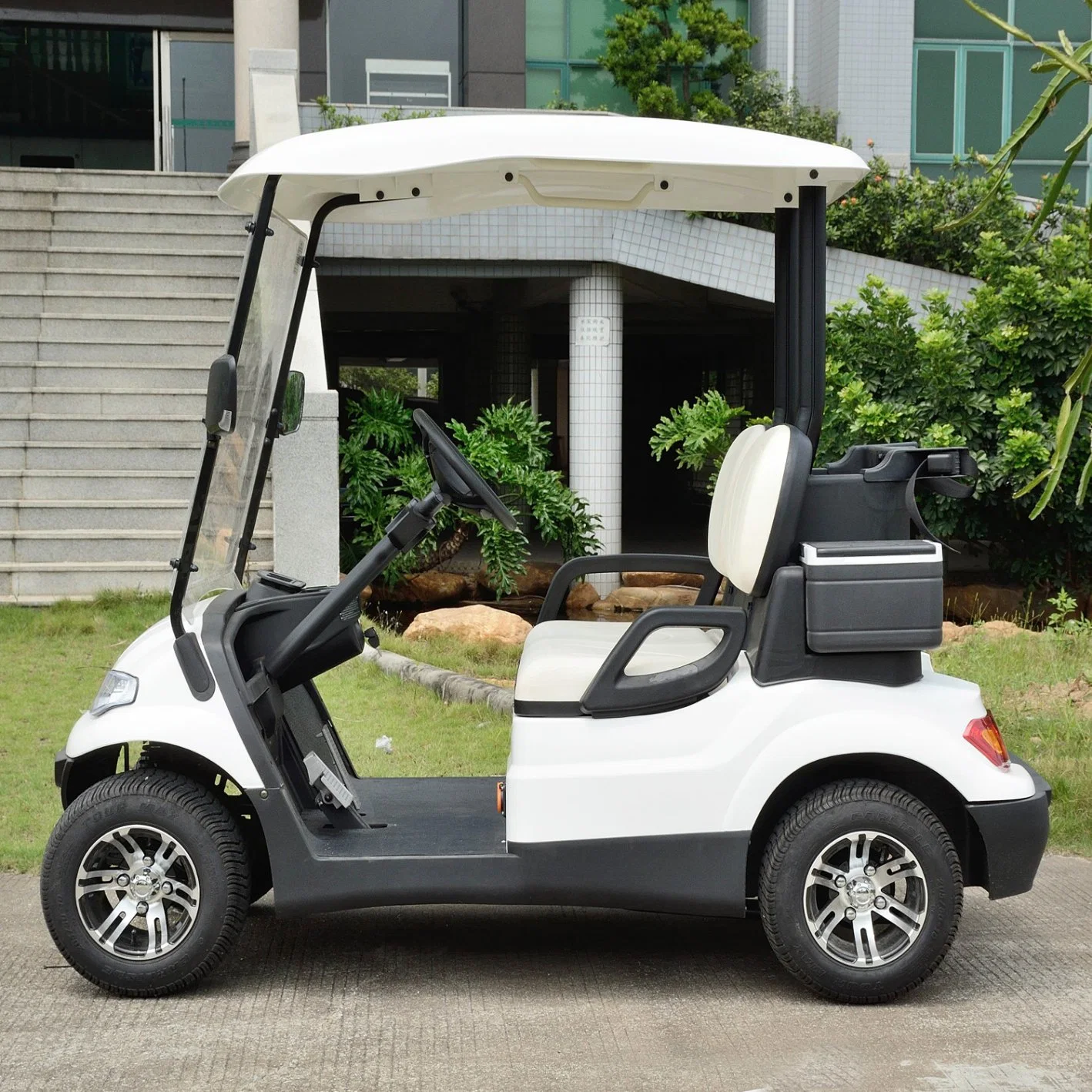 Electric Sightseeing Bus CE Approved 2 Seaters Electric Golf Cart (LT-A627.2)