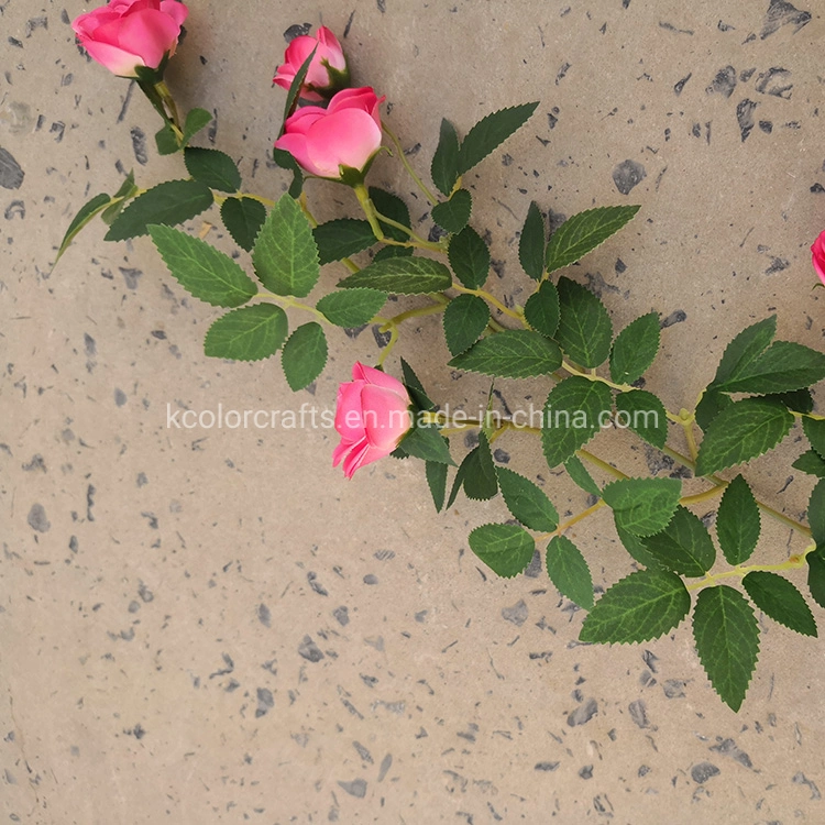 2020 New Designed Wholesale/Supplier Artificial Rose Flower Vine for Decoration