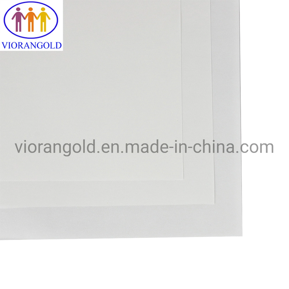 White Air Egress Glassine Release Liner, Total Grammage 110g, 11# Rhombic Grid, Double Side PE Coating, Single Side Silicon Oil Coating