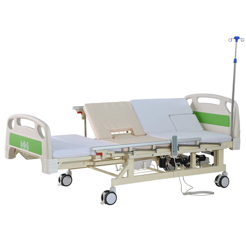 La atención de salud Hospital muebles cama de cuidados médicos duraderos cama de hospital cama silla de ruedas con wc