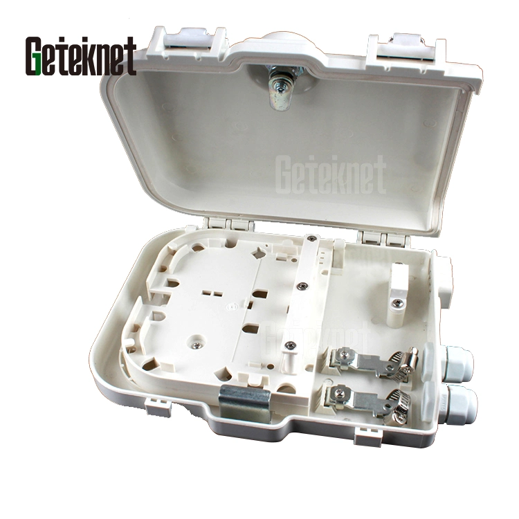 Gcabling Fiber Optic Wall Box 8 Fibers Fiber Splice Enclosure Box