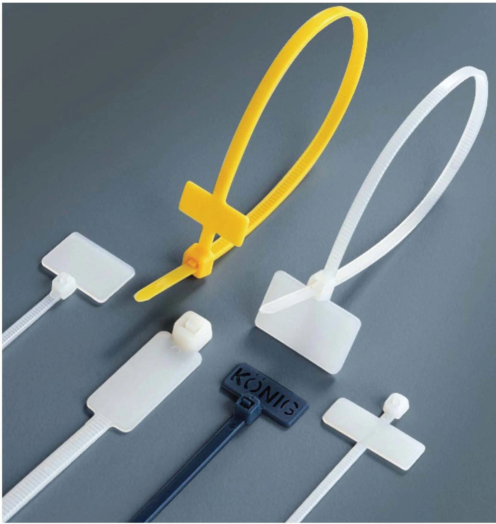 Brand Plate Type Cable Ties