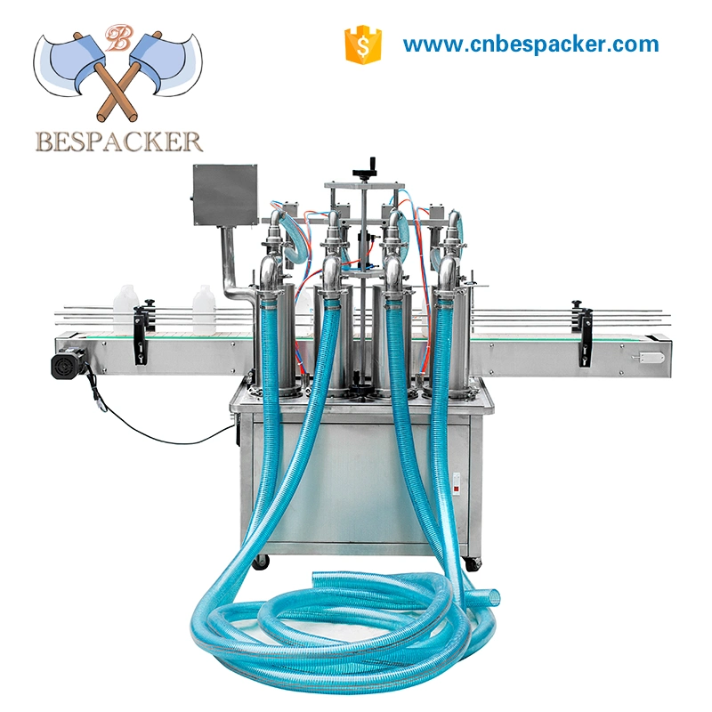 Stand Type Automatic Direct Flow Liquid Filling Machine