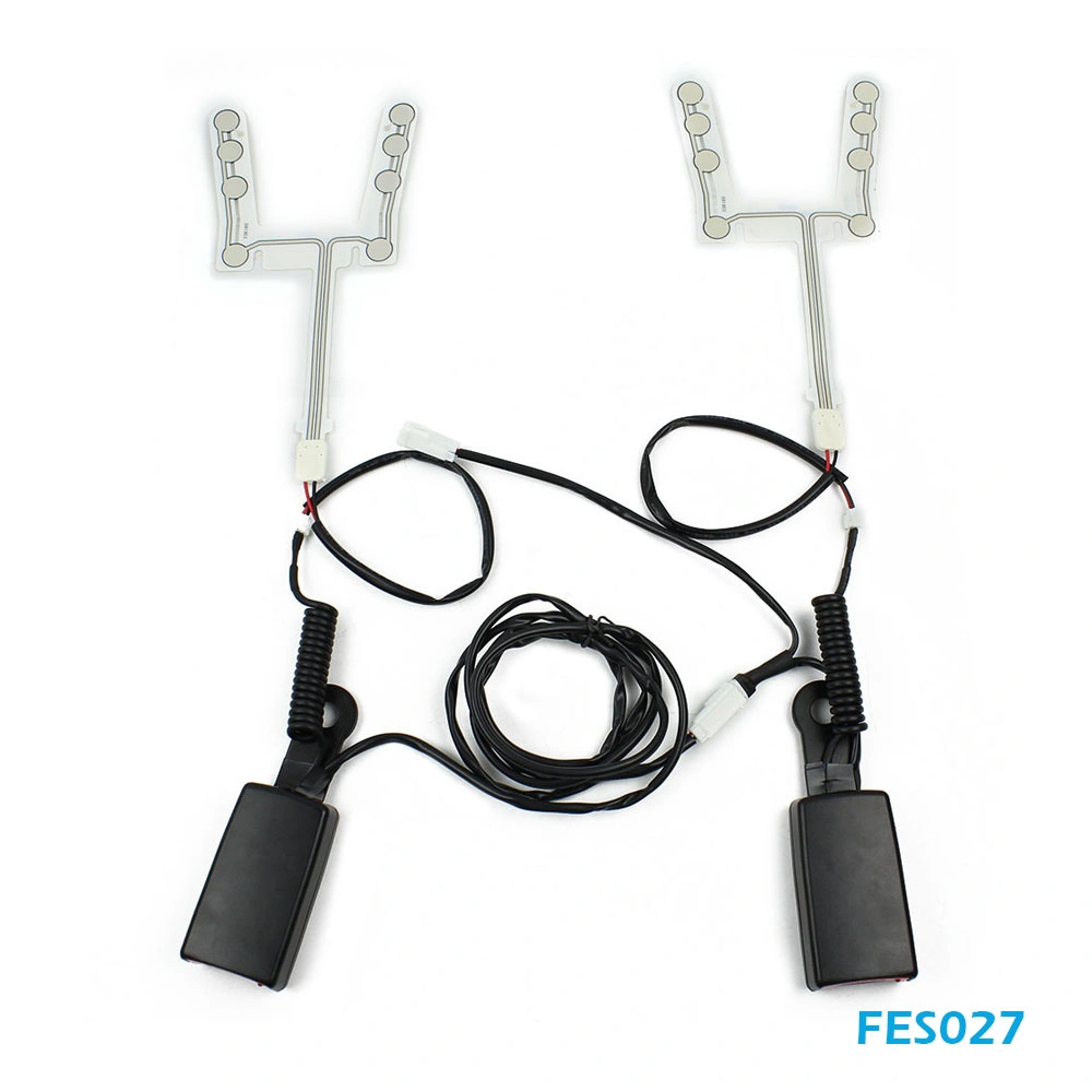 Fes027 Two Seats Safety Belt Alarm System Kit for Bus