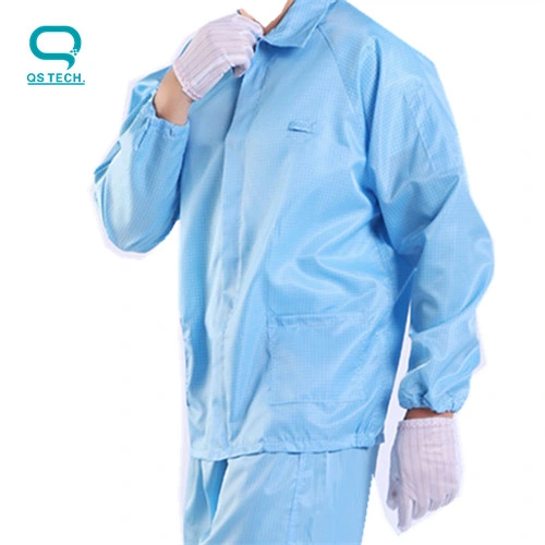 ESD Split Clothing with Sleeve Pen Pockets for Biology Laboratory