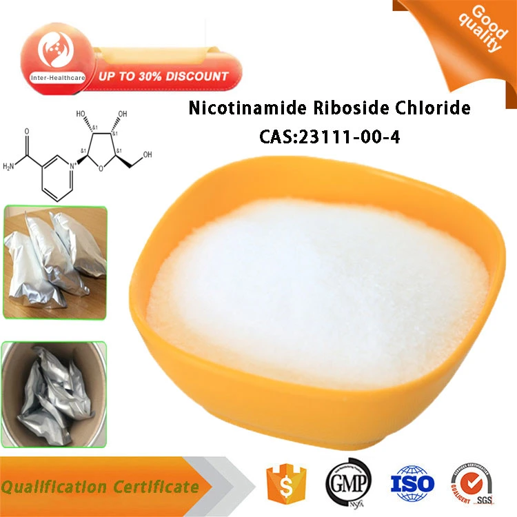 Qualité Nrcl pur poudre de chlorure de riboside de Nicotinamide cru CAS23111-00-4