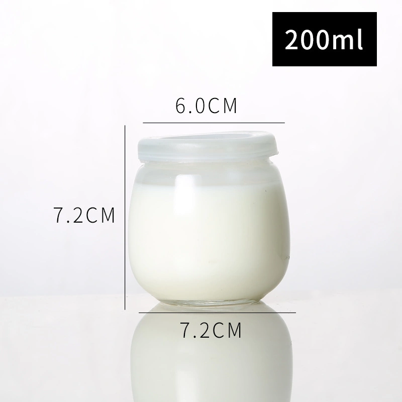 100ml 200ml 300ml Frozen Yogurt Glass Bottle Cup/Container/Packaging