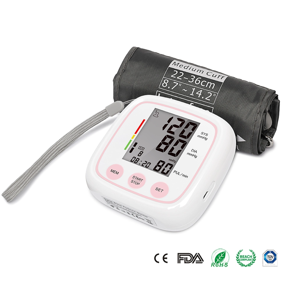Медицинское обслуживание изделий электронной верхнего рычага крови цифровой измеритель давления Bp монитора дома измерения артериального давления