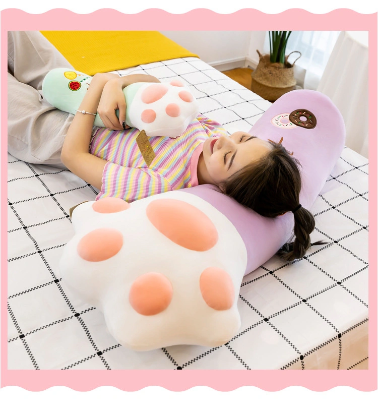 Sweet Plush Paw Pillow Stuffed Toy OEM Wholesale/Supplier Good Quality ICTI Cushion Gift Popular