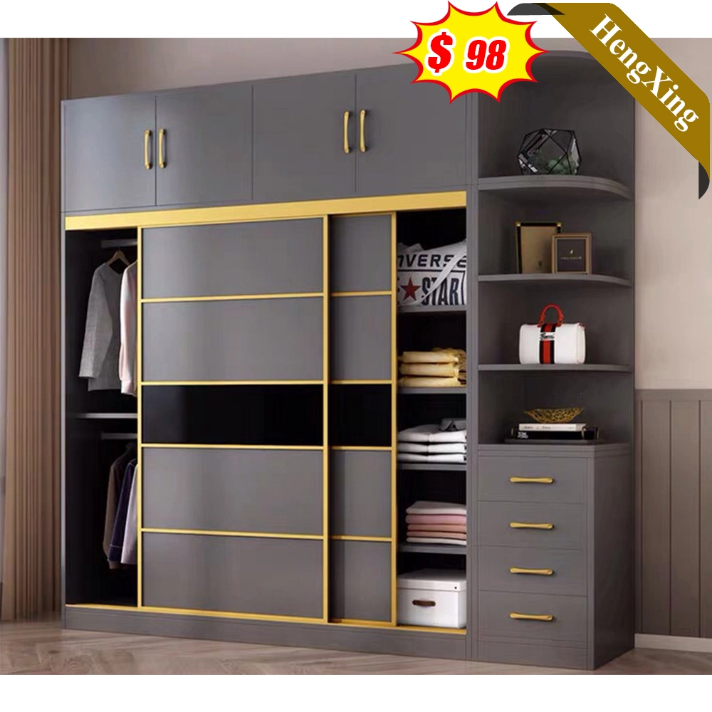 Factory Modern Wardrobe Storage Cabinet Individual Closet Bedroom Furniture Customized