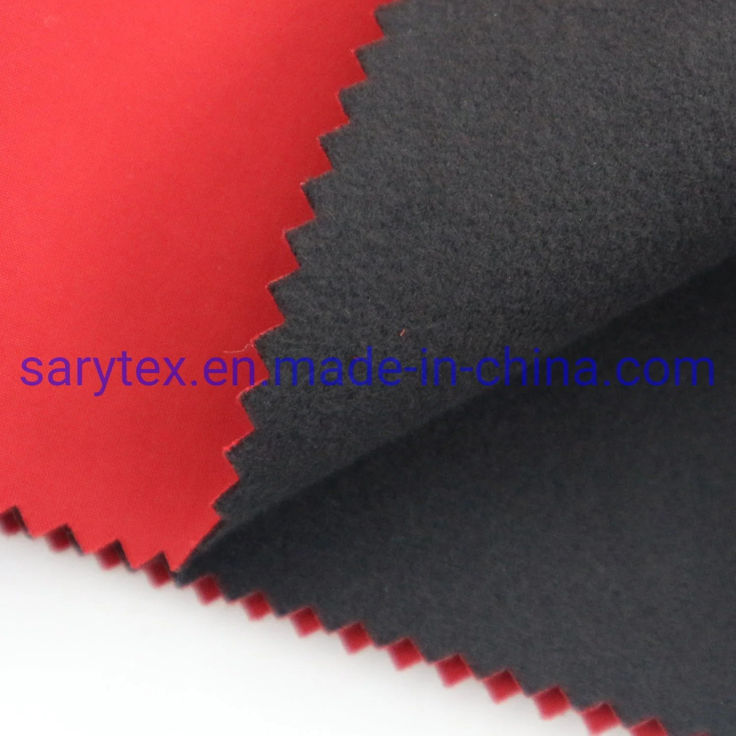 Nylon 2 Layers Stretch Fleece Bonded Functional Fabric