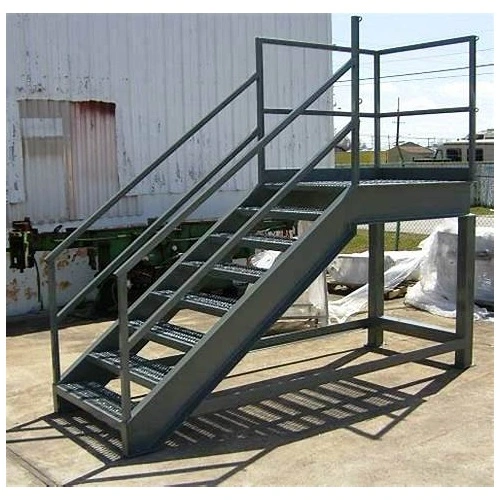 MS068 Outdoor Metal Staircase Steel Stairs