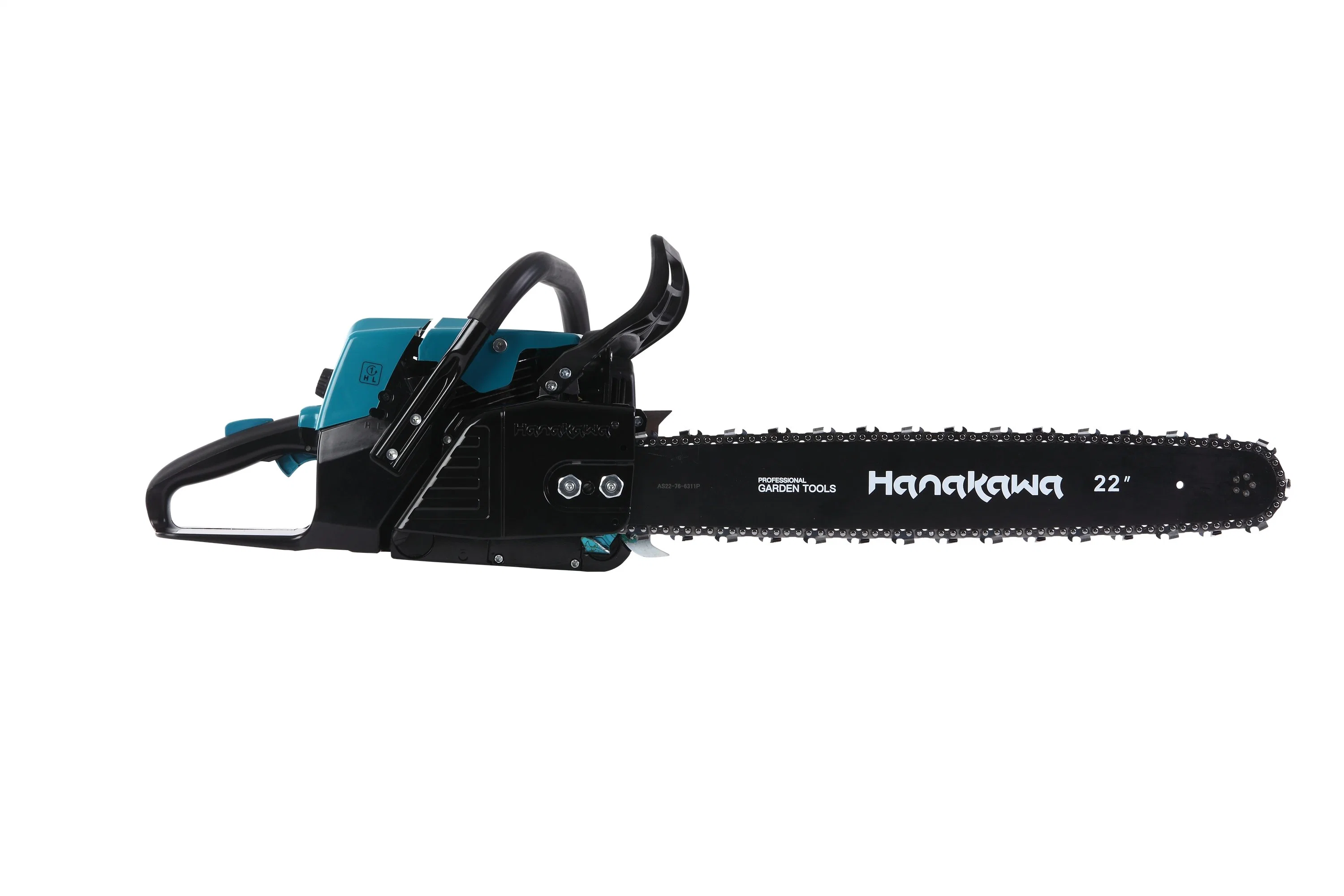 3hanakawa H972c (381) 2-Stroke 72cc Gas Cutting Machine Chainsaw Logging Saw High-Power Small Portable Chain Saw Chain Saw Gasoline Saw Logging Multi-Function