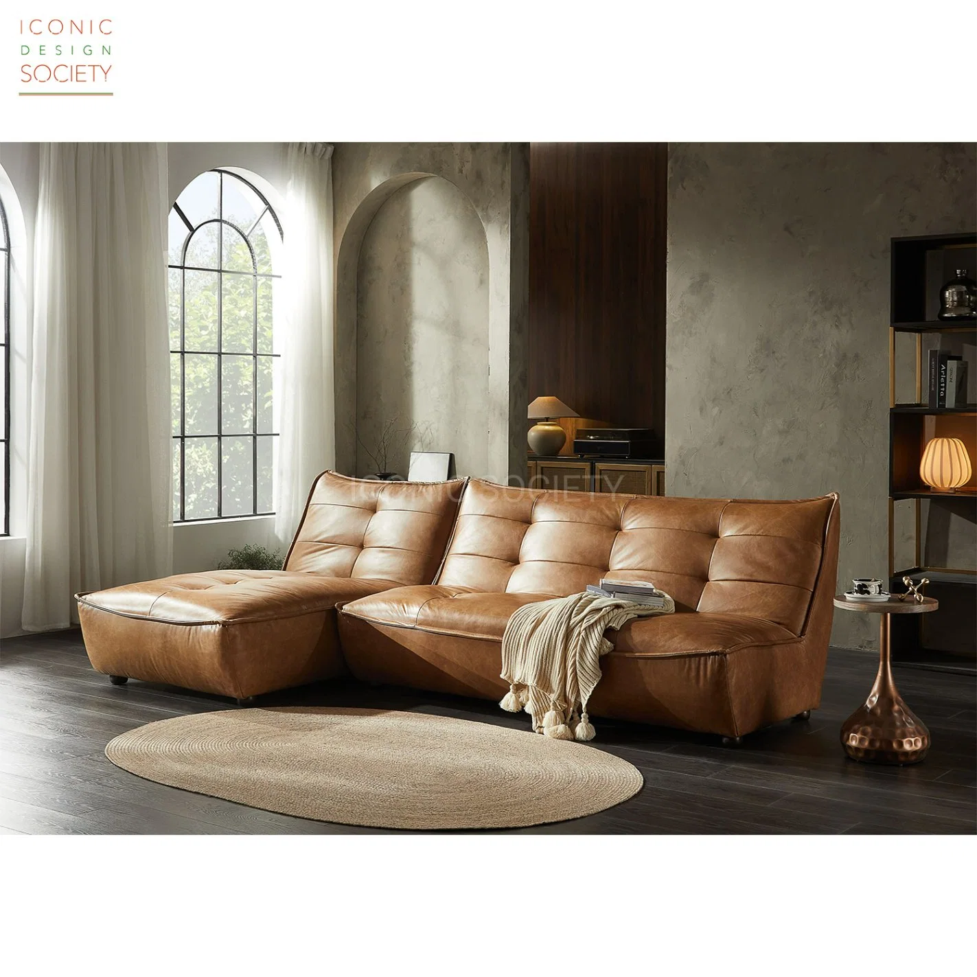 Modern Custom Classic Couch Sectional Set Lounge Leisure Sofa Hotel Luxury Living Room Home Furniture Genuine Leather Sofa Set