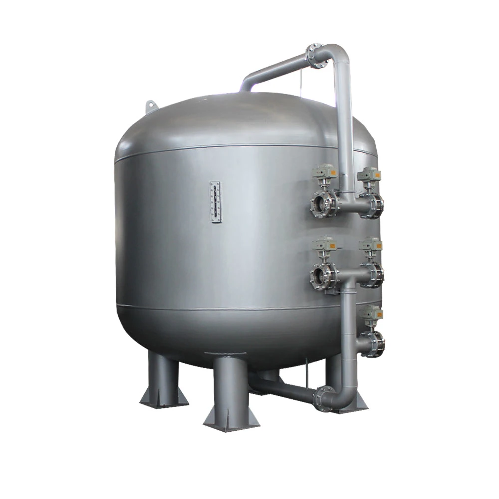 Automatic Backwash 60m3/Hr Carbon Filter to Remove Organic Compounds and Free Chlorine