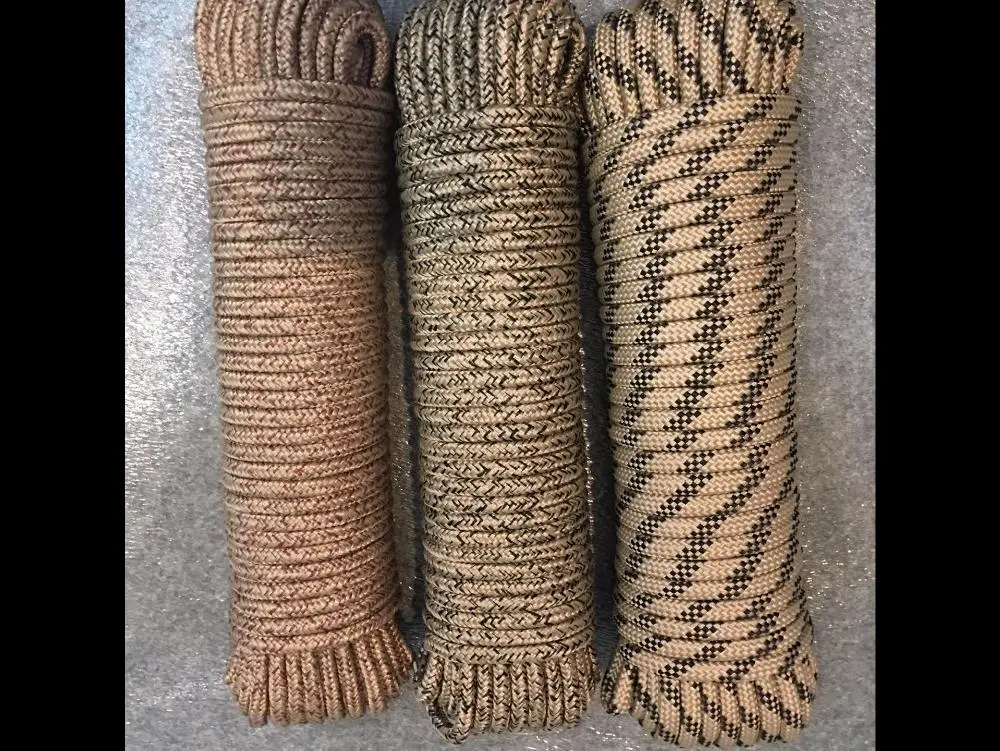 Camouflage Cord PP 32 Strands Braided Rope