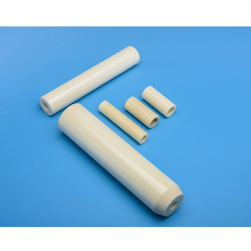 High Purity Aluminium Oxide Tube Pipe Sleeve