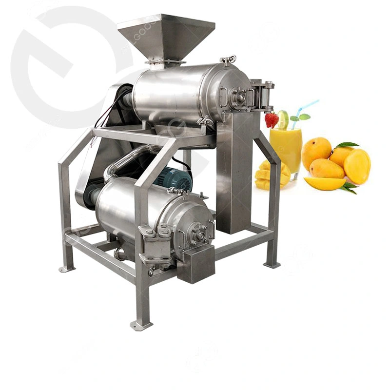 Stainless Steel Fruit Pulp Making Machine Pulper Small Scale Mango Processing Plant