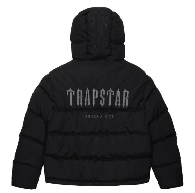 Wholesale/Supplier Trapstar Hooded Winter Puffer Jacket Clothing Custom Men's Women Street Fashion Windbreaker Down Jacket