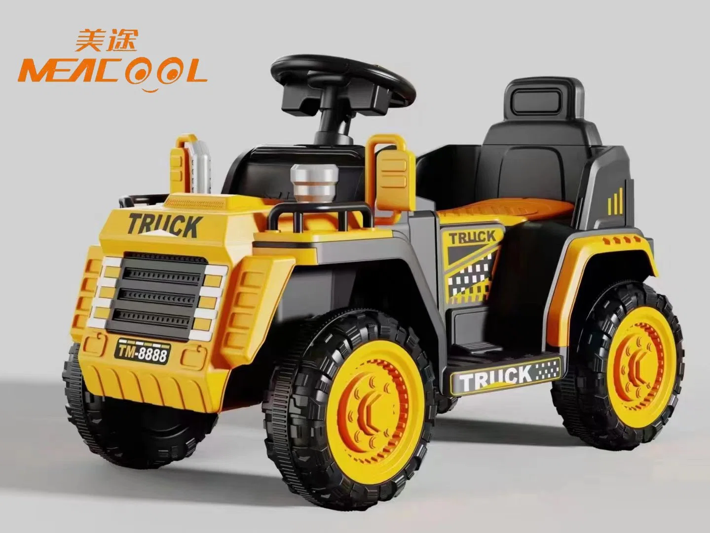 Neues Modell Kunststoff Spielzeug Kinder Große Größe Batterie Lkw Kinder Fernbedienung Fahrt auf LKW-Bagger