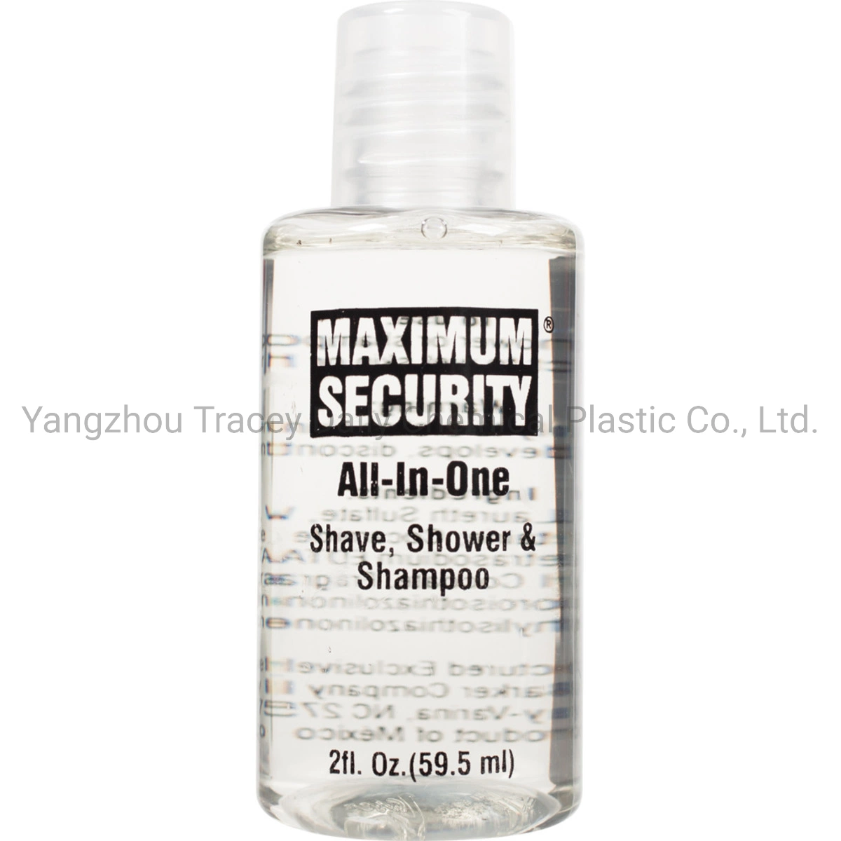 Shave & Shampoo& Shower Bath Gel, 2oz/4oz/8.45oz Bottles Clear Shampoo for Detention Jails Prison.