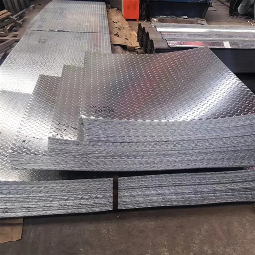 1/8 Inch 0.25 4X8 Price Factory Embossed Alloy Aluminum Diamond Plate Aluminium Chequered Sheet for Floor