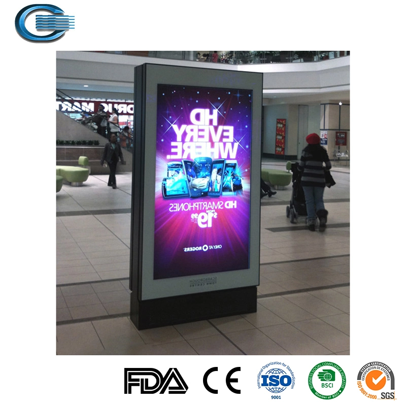 Huasheng 10FT 3X3 Seg Fabric Pop up Trade Show Lightbox Exhibition Booth Backlit LED Display