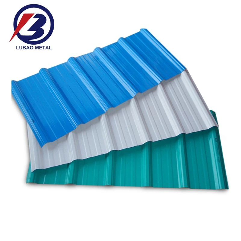 600-1500mm Corrugated Metal of PPGI Color Coated Roofing Sheet