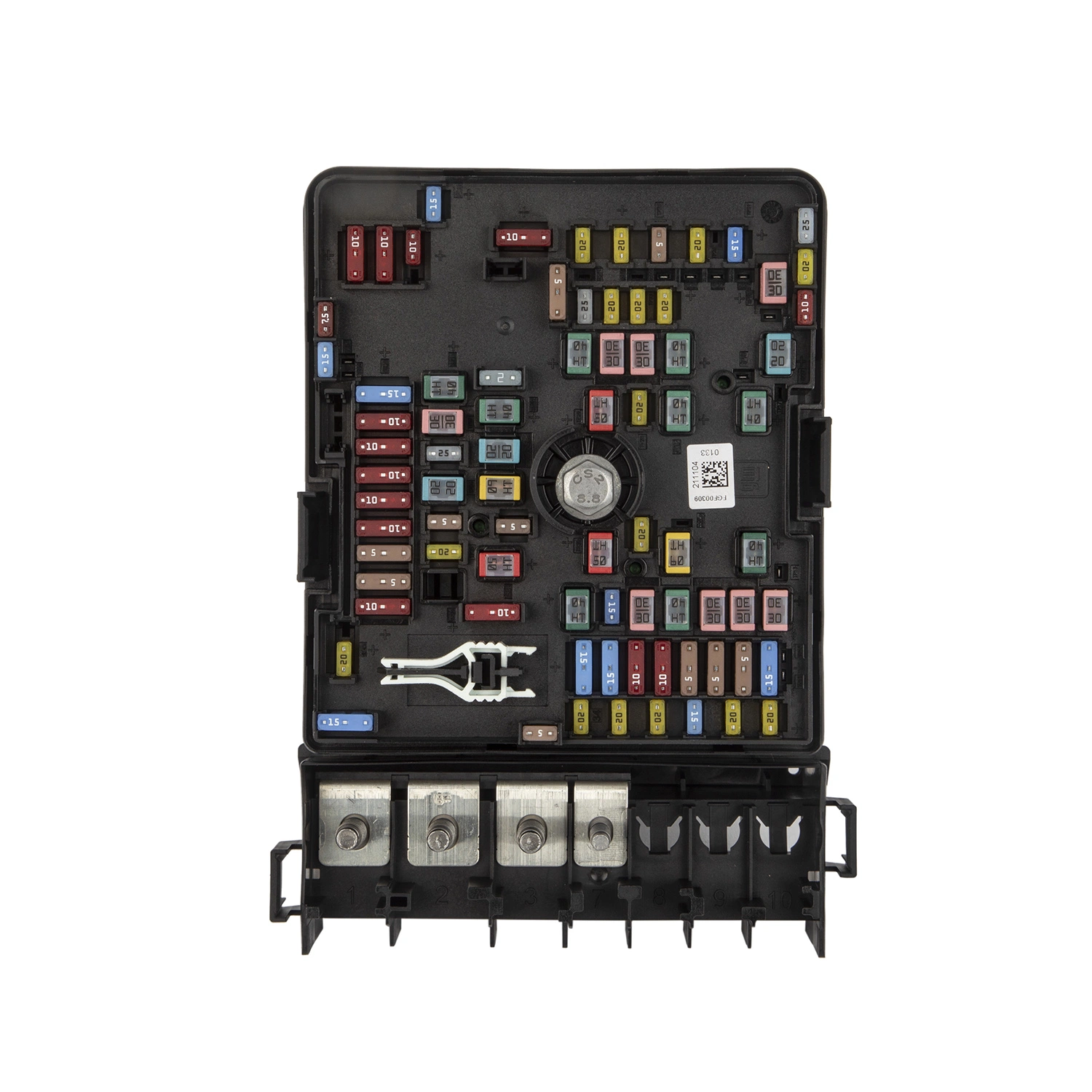 Unité de Contrôle Électrique Auto Uec CEI Carte de circuit imprimé fusible de l'axe des diaphragmes PCB Assemblée de l'Unité support de relais de fusible