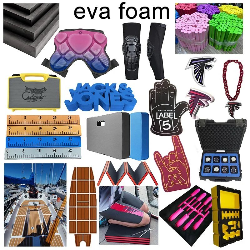 Customized XPE EPE PU EVA Foam Gun Case Tool Jewelry Box Packaging Elbow Knee Pad Inner Tube Improvement Boat Floor Finger Pool Swimming Noodle Spacer Roller