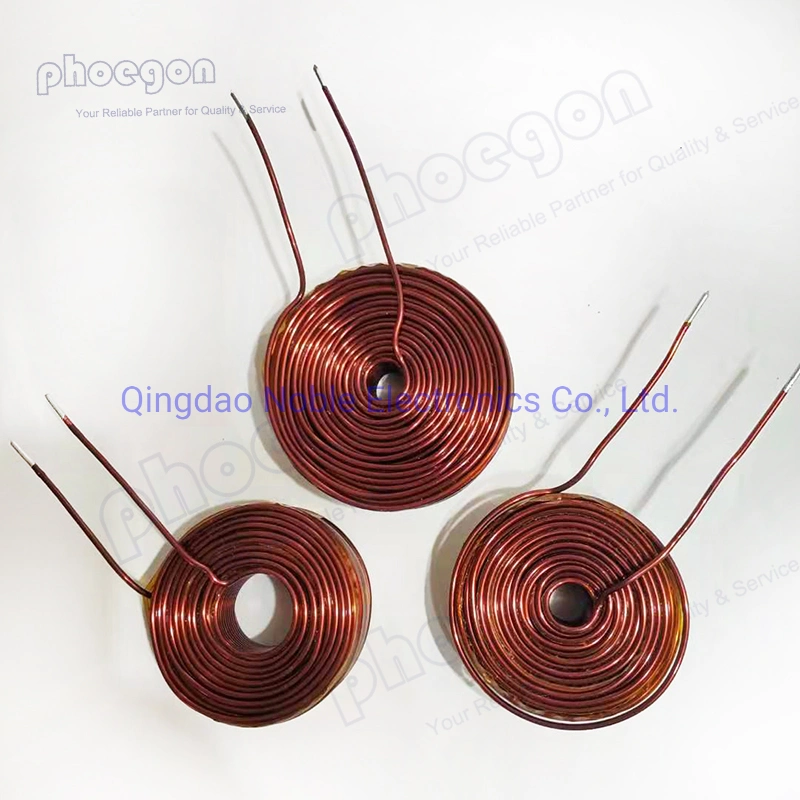 Customized Inductance Electromagnetic Induction Copper Wire Air Core Coils