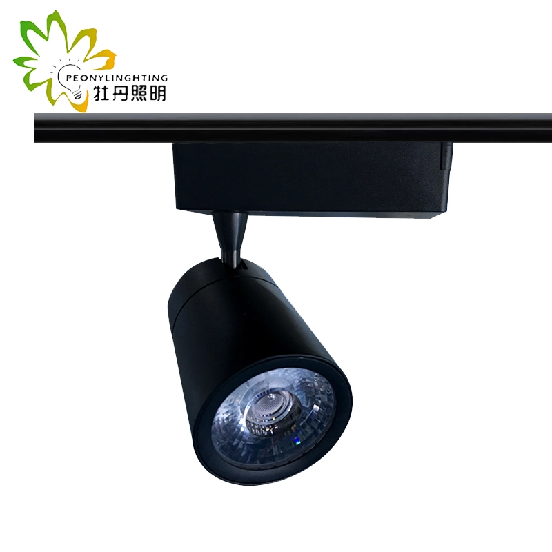 Good Quality 100-240V COB LED Track Lamp 25W with 15-24 Degree Beam Angle