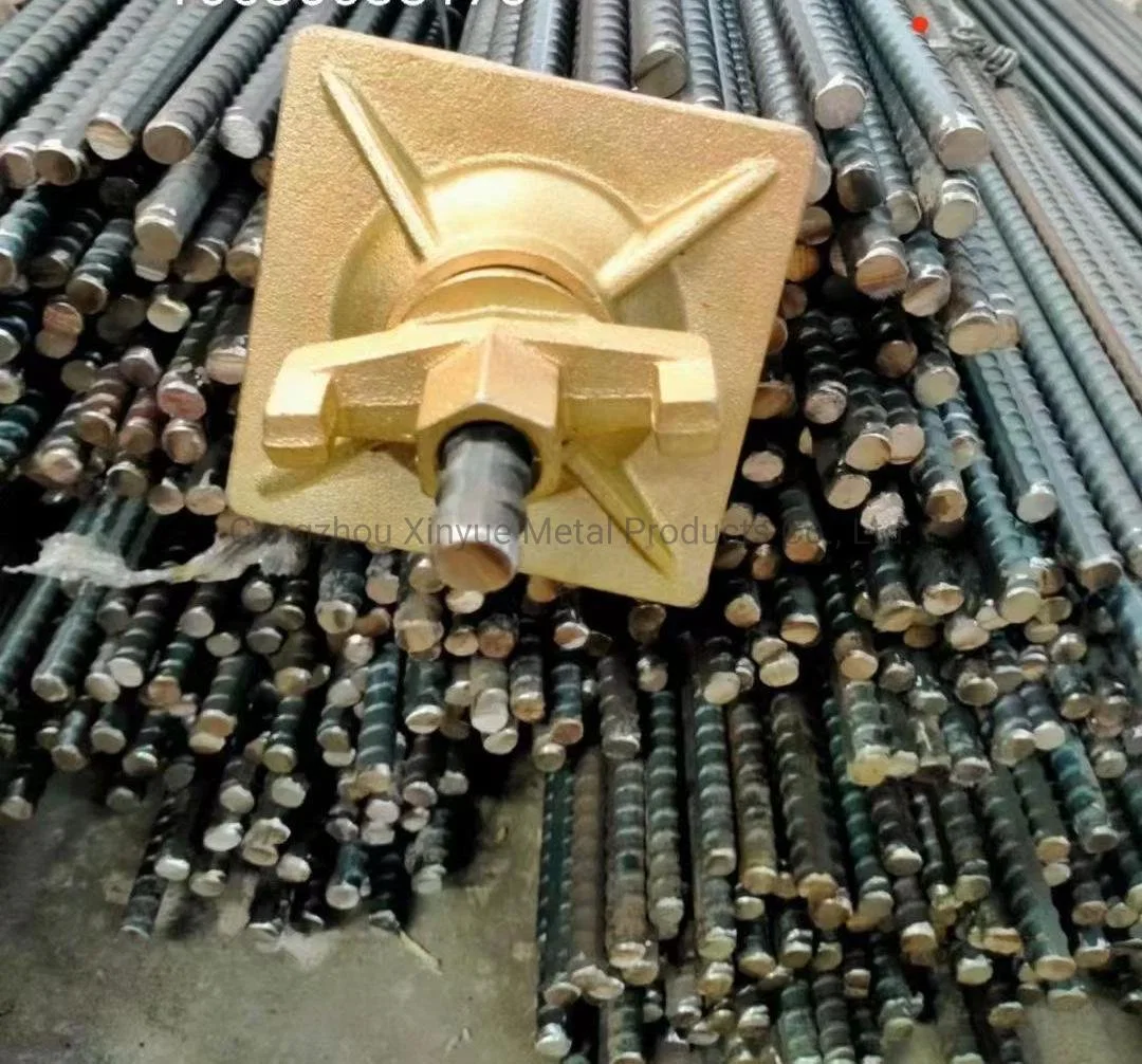 China Proveedor Venta caliente Accesorios encofrado Vástago de tornillo con tuerca de la barra de acoplamiento D15/17mm para la construcción de materiales de construcción