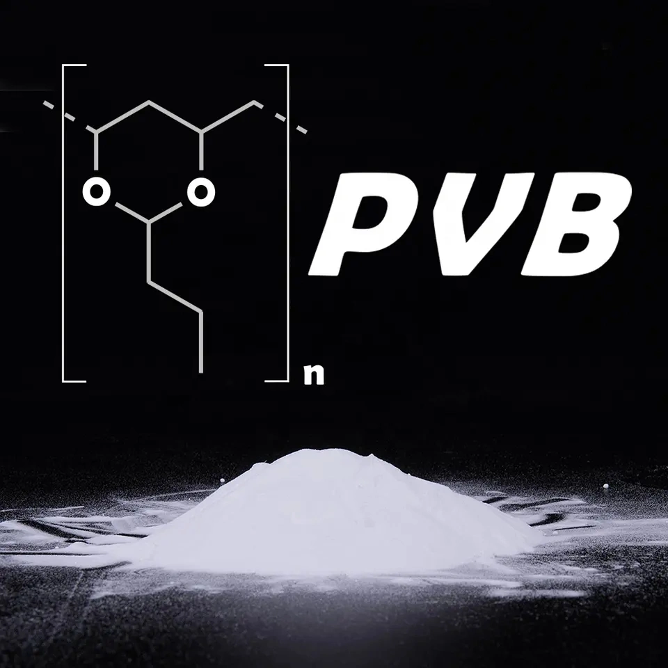 Matéria-prima Chemical Polyvinil butyral resina PVB pó CAS no 63148-65-2