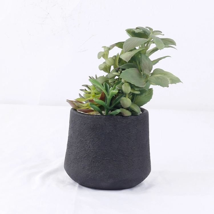 Mini plantas artificiales Faux Succulents decoración del hogar Korean Succulents