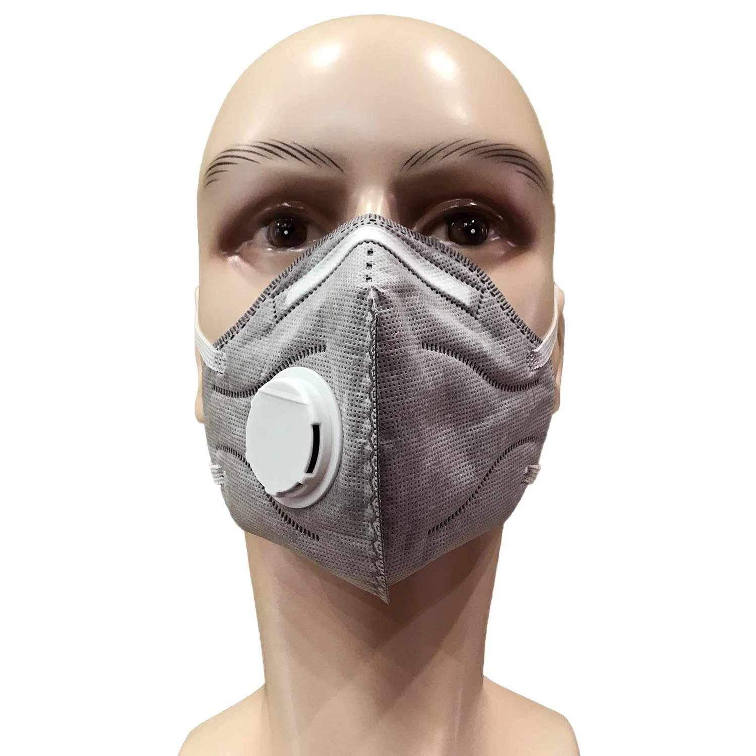 Disposable Nonwoven PP Ce Nonwoven Black Medical ISO13585 Bfe99 Bfe95 Medical Surgical Face Mask with Elastic Cool Black/Activated Carbon Face Mask