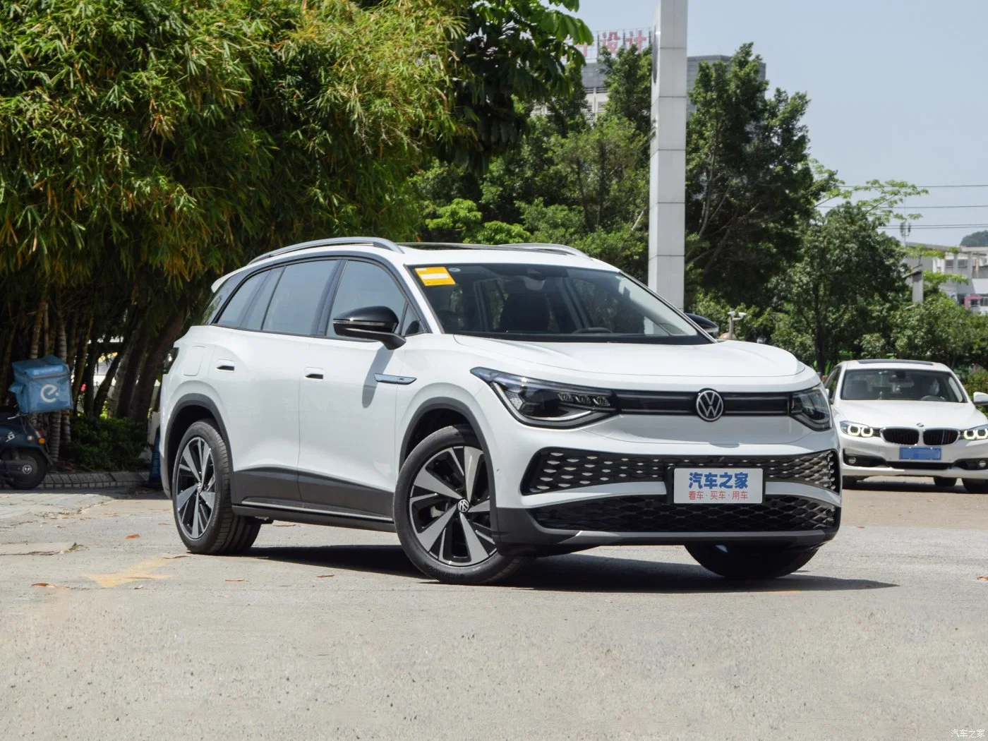 VW SUV ID6X PRO 7 Asientos Izquierda ID6 X de energía del vehículo eléctrico vehículo eléctrico de automóvil ID6. Los coches X EV de resistencia de largo kilometraje 601 Km.