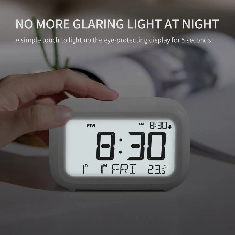 Glowing LED Squid Sunrise Wireless Charger Games Kids Alarm Clock