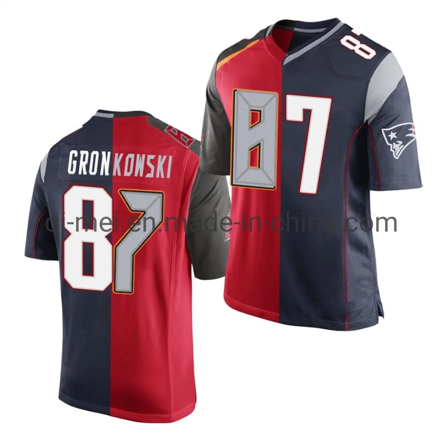 2021 Super Bowl Liv Champions Rob Gronkowski Buccaneers Home Away Alternative Fußballtrikots