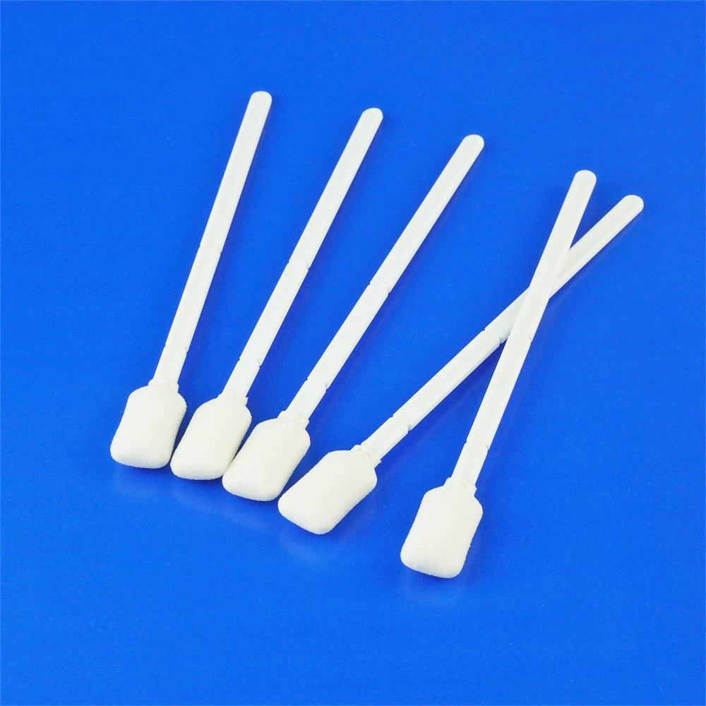 Disposable Foam Swab Sterile Medical Cleaning Test Foam Tip Cotton Swab