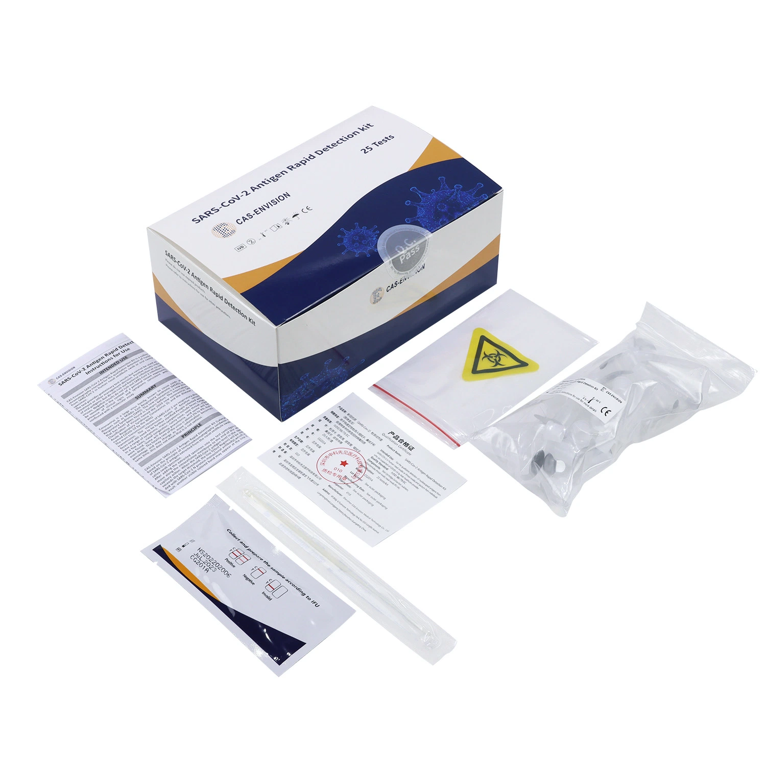 Saliva Test Disposable Medical Antigen Saliva Combo Diagnostic Rapid Test Antigen Rapid Test
