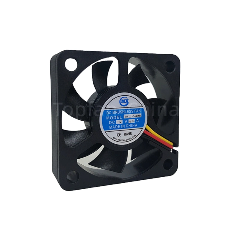 Sunon Ebm 50*50*15mm DC Axial Fan 5V 12V 5000rpm Compact Fan for Coffee Machine