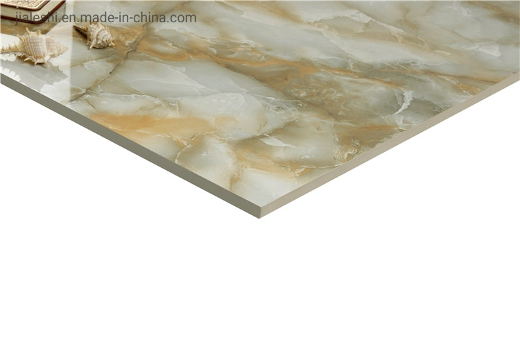 Foshan China Alta pared de cerámica brillante copia pulida vidrio de mármol Piso vitrificado Porcelana Baño Cocina Tile Porcelanato Piso Ceramica