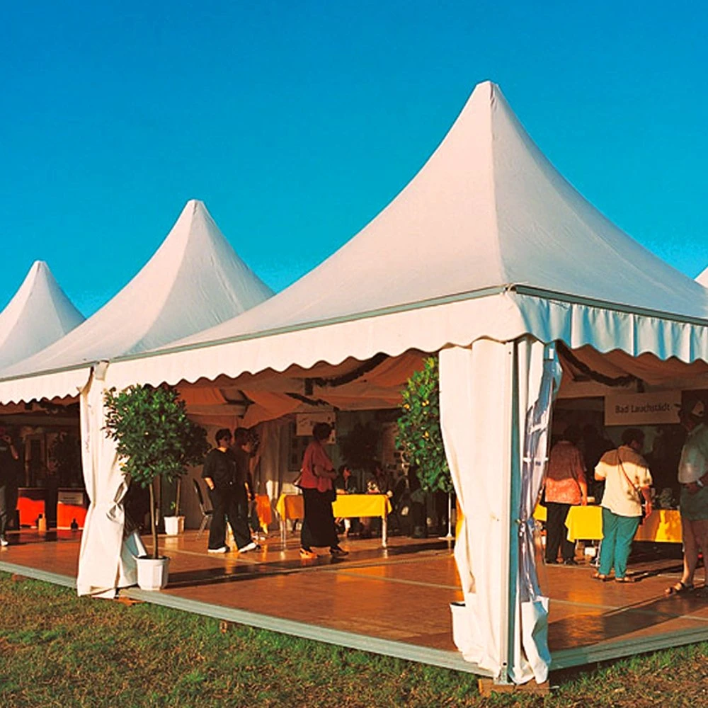 Große Party/Event/Party/Trade Show/Hochzeit Luxuriöses Marquee/Gazebo Faltzelt mit individuell gestaltbarer Kirche Esszimmer