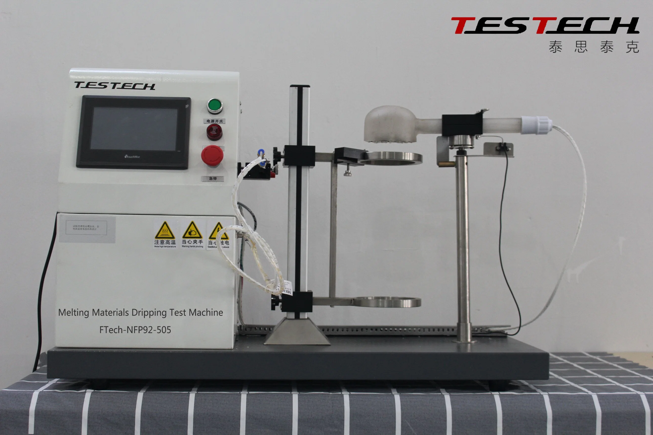 NF P92-505 Melting Materials Dripping Test Machine,