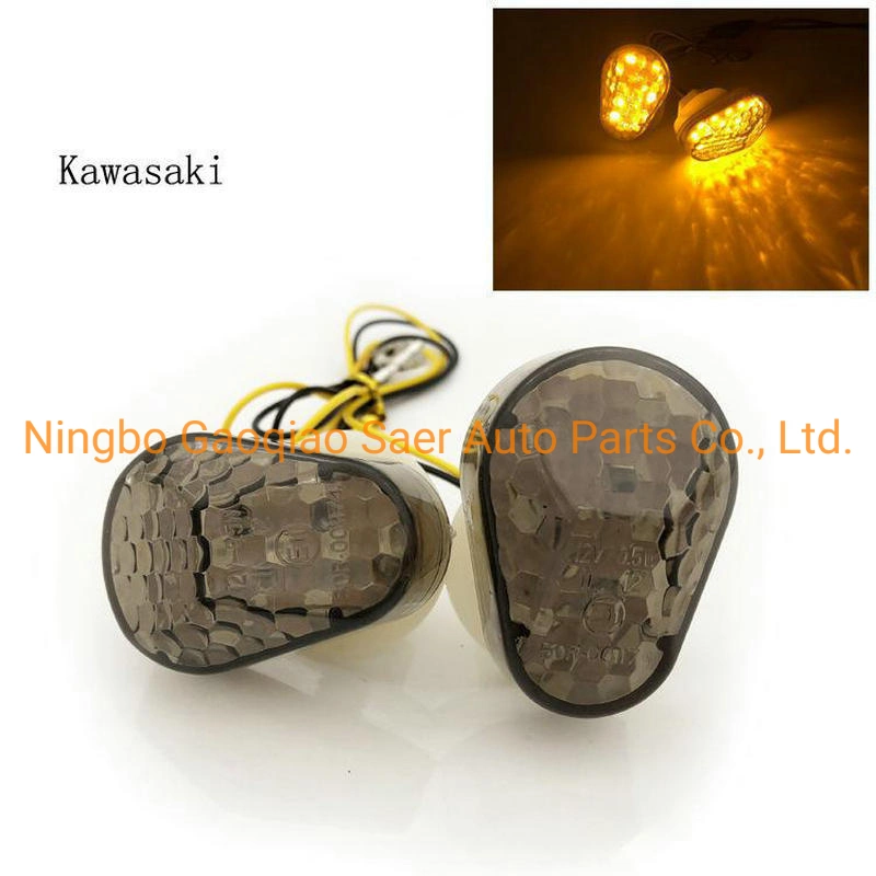 Motorcycle LED Side Turn Signal Light for Kawasaki Zxr