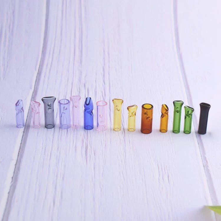 Glass Electronic Cigarette Pipe Drip Tips
