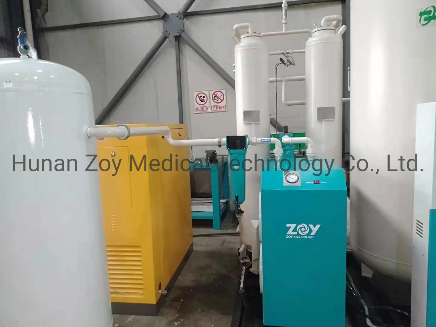 PLC Control 20 Nm3/H Psa Oxygen Generator Oxygen Gas Production Plant