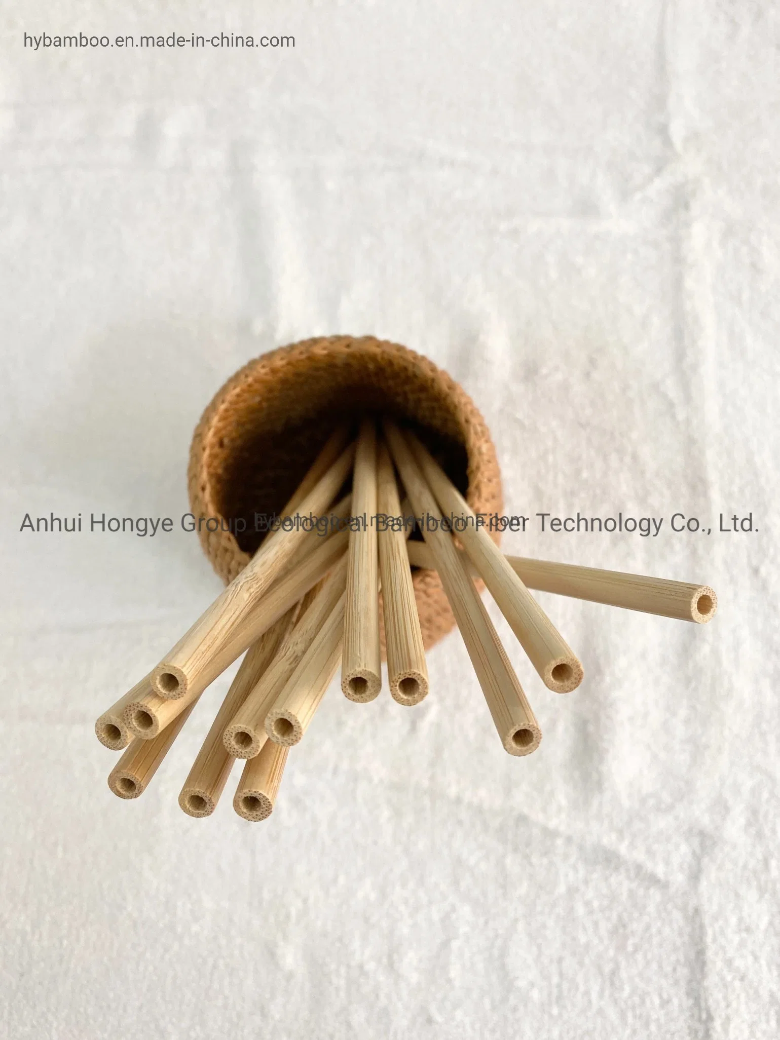 Disposable Carbonization 100% Bamboo Straw